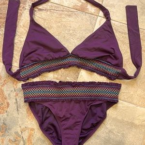 Blue by Rod Beattie bikini. Purple.